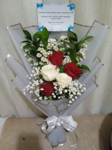 Buket Bunga keroncong Cepat